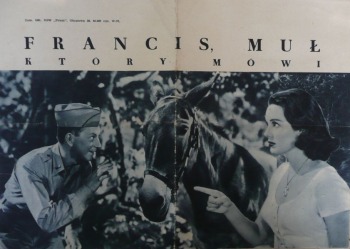 Francis, muł który mówi, USA, 1950